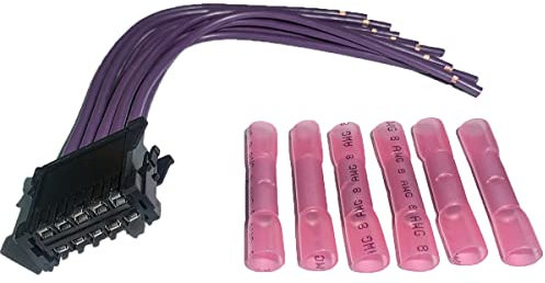 GOZAR Résistance du Ventilateur De Chauffage Connecteur De Faisceau De Câblage pour Renault Megane Clio Twingo