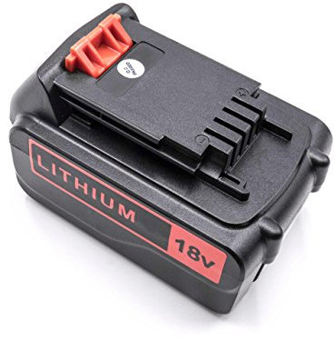 vhbw Battery compatible with Black & Decker GPC1800L, GPC1820L, GPC1820LB, GTC1843L, GTC1845 Electric Power Tools (3000mAh Li-Ion 18V)