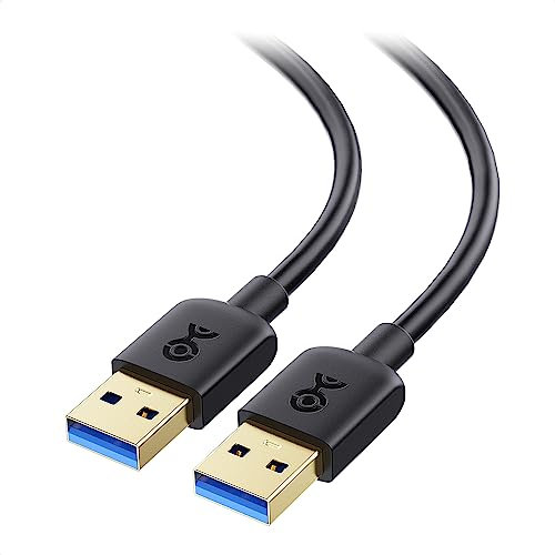 Cable Matters Câble USB Male Male 1,8m Câble USB USB 3.0 Long (câble USB vers USB mâle vers mâle) Noir