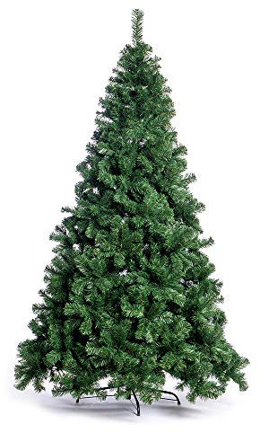 Nataland Albero di Natale Artificiale Verde Modello Gran Sasso Altezza 210 Cm, Abete Super Folto con Effetto Realistico e Rami Con Aghi Anticaduta (210 Cm, Gran Sasso)