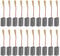 20Pcs Carbon Brush,5 * 8 * 16mm Replaceable Great Conductive Carbon Brush for Electric Motor Drill