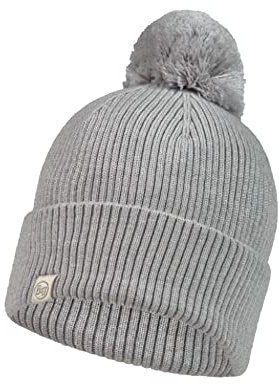 Buff Merinowolle Mütze Midweight Tim Unisex Einheitsgröße, Schwarz, 31