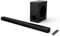Hisense HS218 2.1ch Sound Bar with Wireless Subwoofer, 200W, Powered by Dolby Audio, Bluetooth, HDMI ARC/Optical/AUX/USB, 3EQ Modes, Black