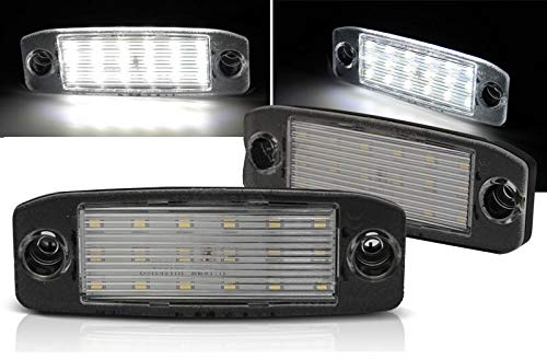 License LED Lights compatible with Kia Sportage III 2010 2011 2012 2013 2014 GV-2086 Number Plate Lights License Plate Light Rear Lamps