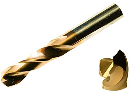 CNC QUALITÄT HM Bohrer Ø 2,0 bis Ø 10 mm - Hochleistungsbohrer VHM Spiralbohrer - Vollhartmetall Bohrer mit Beschichtung (Ø 8,0 mm)