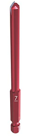 7mm Tile Drill Bit, Professional HEX-9 Self Centring Ceramic Tile Drill Bits For Porcelain, Roof Tiles, Glass, Natural Stone, Mirrors, Glazed Tiles, Mosaic