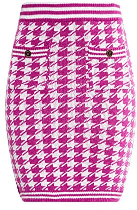 faina Damen Strickrock Koosh 11025257, Fuchsia, M/L