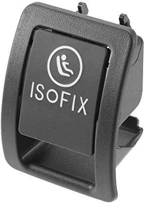 X AUTOHAUX Rear Child Seat Anchor ISOFix Cover for Mercedes Benz C300 Black