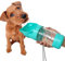 NAMSAN Gourde pour Petit Chien Bouteille Eau pour Chien de 350 ML avec Gobelet de Nourriture pour Chien de 200 ML Distributeur Eau Chien Portable Anti-Fuite pour Chien-Vert