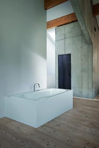 BetteStarlet Rechteck Badewanne, 157x70cm, 2590, 2590-000Plus, Farbe: Weiß glänzend