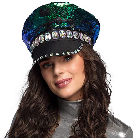 Boland - Mütze Festival, Hut für Erwachsene, Kopfbedeckung, Kostüm Zubehör für CSD, Karneval und Mottoparty
