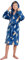 V.&GRIN Bademantel Kinder Jungen, Weicher Fleece Unisex Morgenmantel mit Kapuze für Kinder von 3–14 Jahren in Größen 90 -162cm