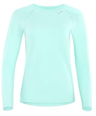 Winshape Damen Light and Soft Long Sleeve Top Aet118ls Yoga-Shirt, Grün, L EU