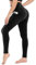 CAMPSNAIL Leggings Damen High Waist Blickdicht Leggins für Sport Yoga Gym (1er Pack- Schwarz-T,4XL)