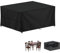 LAMUNI Housse Salon de Jardin Exterieur, Housse Table de Jardin, 420D Tissu Oxford Bâche Table Jardin, Housse Protection Table Jardin, Imperméable Housses pour Table de Jardin, 160x100x75cm