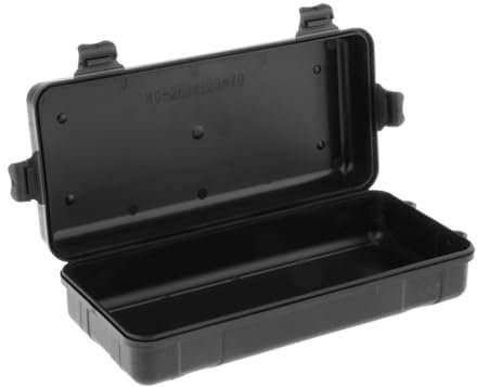 MagiDeal Caja de herramientas, estuche rígido de almacenamiento, caja vacía, estuche de piezas pequeñas, organizador Universal de herramientas portátil para, 26.3 cm x 12.3 cm x 7 cm