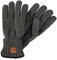 camel active Herren Melierte Strickhandschuhe mit warmen Futter Dunkelgrau, menswear-XXL