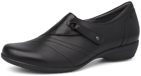 Dansko Womens Franny Black EU 42 (US Women's 11.5-12) Wide