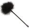 QABUOO Baguette de Plumes Noire multifonctionnelle avec Massage par effleurement