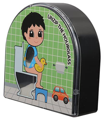 Hoement Sablier Minuteur Salle De Bain Silencieux pour Décoration Pratique Et Ludique pour Toilettes Et Bain Sablier Bruit