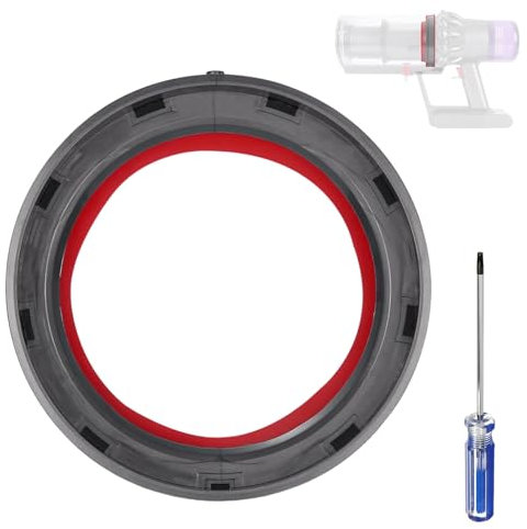 Anillo de sellado fijo superior para Dyson V11 V15 Gen5 SV14 SV15 SV22 aspiradora piezas de reparación Accesorios anillo de sellado superior para cubo de polvo con destornillador Torx T8