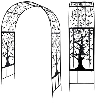 HKYBCF Outdoor Garten Bogen Anlage Klettern Rack Spalier for Party Hochzeit Zeremonie Dekoration