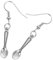 VALICLUD Unique Retro Spoon Earrings Tiny Hoop Earrings for Women Boho Style for Female