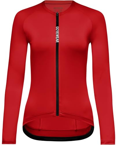 GOREWEAR SPINSHIFT Long Sleeve Jersey Womens, Lab Red, S