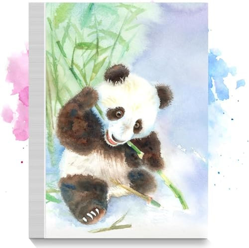 MisFun 50 Stück Aquarellpapier, 10 X 15 CM Aquarell Papier, Aquarellblock NaturweißEs Watercolor Paper, Quarellpapier 300g, Watercolor Paper für Wasserfarben, Malerei, DIY, Postkarte Basteln