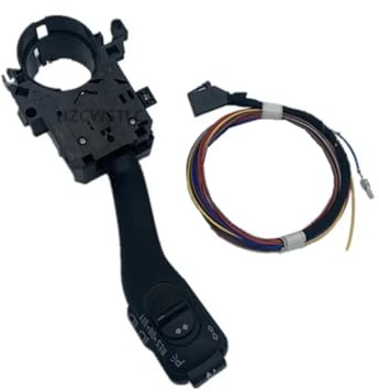 WUWMTUTCK Passend for Audi A2 A3 A6 TT, passend for Skoda Fabia Octavia 8L0953513J, Tempomat-Stielschaltersystem.(with Wire)