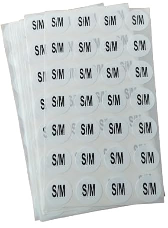 Klebeetiketten, Größe 22 mm, 240 Stück (S/M)
