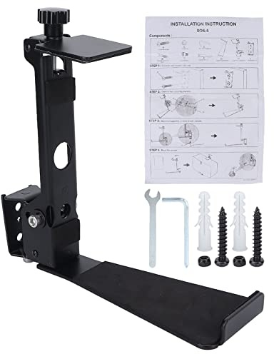 Floolinct Wall Mount Speaker Bracket Adjustable Wireless Smart Speaker Wall Mounts Stand for Sonos Play 5