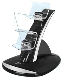 For Caricabatterie Controller PS4 Doppio Dock Di Ricarica Supporto For Stazione Di Ricarica Rapida For Accessori PlayStation4/PS4 Pro/PS4 Slim