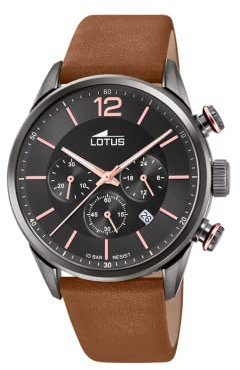 Lotus HerrenArmbanduhr Chronograph Quarz Edelstahl 18687/2