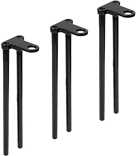 U/D 16,5 cm Windschutz Karpfen Bissanzeiger Angeln Tackle Karpfenangeln Snag Bars Ohren für Bissanzeiger 3 Stück