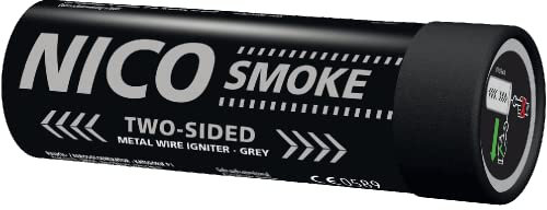 Rauchkörper Smoke 50 Sekunden Two-Sided in schwarz-grau von NICO Europe