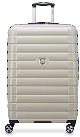 DELSEY Paris - Shadow 5.0 - Hartschalenkoffer 75 cm x 50 cm x 33 cm - 106 L - XL - Elfenbein