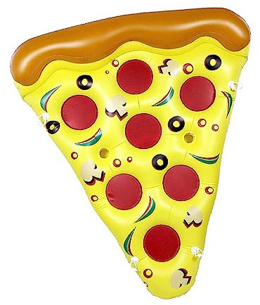 Aufblasbarer Pizza-Pool-Schwimmbad, große aufblasbare Liege, Bräunungsfloß für Kinder, Erwachsene, Schwimmbad, Party, Sommer, Strandurlaub