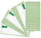 Italdos Ricambio Panni per Folletto SP600 SP600S Panno in Microfibra compatibili con Folletto Aspira Puli Lava Verde - 6 pcs