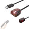 iHaospace Infrarot Fernbedienungs Verlängerungskabel, IR Repeater IR Empfänger Infrarot Fernbedienung Extender IR Verlängerung IR Empfänger USB Kabel für Fernseher TV Box