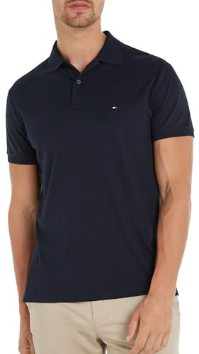 Tommy Hilfiger LIQUID COTTON ESSENTIAL REG POLO, blau(dwblue (5)), Gr. M