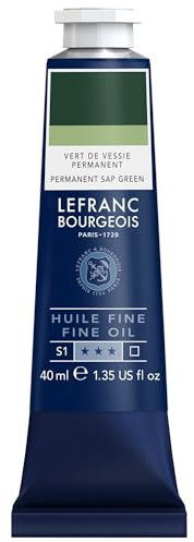Lefranc Bourgeois Huile Fine Tube 40ml Vert De Vessie