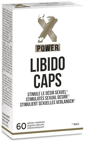 Labophyto Libido Caps – XPOWER (60 Kapseln) – Nahrungsergänzungsmittel für Frauen mit Maca-Pulver - Die natürliche Formel fördert die sexuelle Lust und Energie