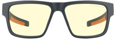 Gunnar Occhiali da gioco e per computer-Overwatch Ultimate-Colore montatura: Ash,Tinta lenti: Amber (Blocca il 65% della luce blu e il 100% della luce UV)-Occhiali bloccanti la luce blu