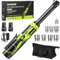 Robustrue Chiave a cricchetto a batteria da 15 cm, 2 chiavi a cricchetto da 2000 mAh, 400 giri/min, con ricarica rapida e 7 bussole