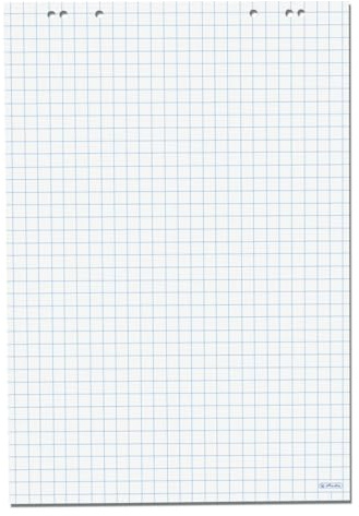 Papiertiger Fl Block (10er Pack, Kariert)