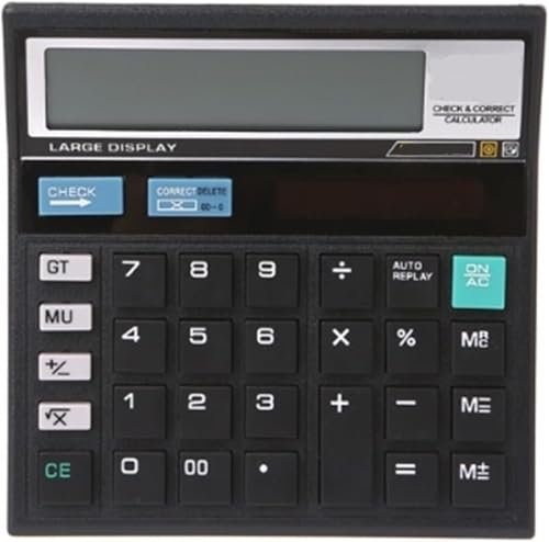 NOURIS Scientific calculatorCalculators Desktop Calculator， Dual Power Large Display Office Desktop Calculator