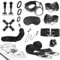 BDSMYOU BDSM Set Sex Geschenke für Paare,12 Pcs Sex Toyset für Paar Set,Handschellen Sex Bett Bondage Fesseln Sexspielzeug für Paare,Erotischer Adventskalender,Sexspielzeug für Paare Extrem Sex