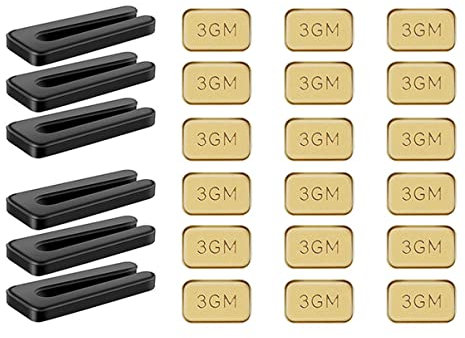 Mikikit 6 Sets Rotorblatt Auswuchtset Pro Deckenventilator Rotorblätter Auswuchtset Auswuchtklammern Isolierband Schwarze Deckenventilatoren Clip Deckenventilator