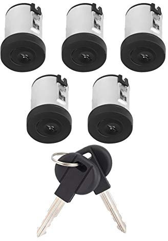 KSTE Barillet Serrure de Porte Ensemble Serrure avec 2 clés Compatible with Expert 806 Citroen Evasion Expedition